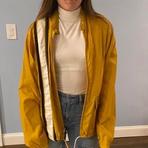 Yellow Windbreaker